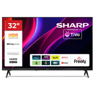 SHARP 32HE2245K 32 Inch HD TiVo Smart LED TV Frameless
