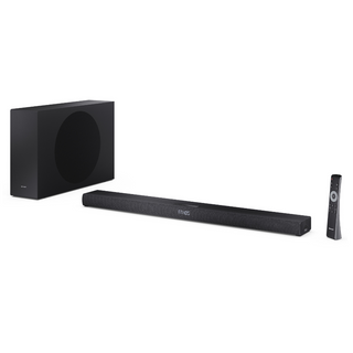 SHARP HT-SBW320 2.1 Bluetooth Soundbar with Dolby Atmos and Subwoofer