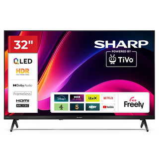 SHARP 32HE3245K 32 Inch HD TiVo Smart QLED TV Frameless