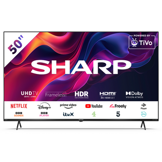 SHARP 50GK4245K 50 Inch 4K Ultra HD TiVo Smart LED TV Frameless
