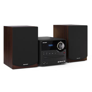 SHARP Micro Hi-Fi Sound System Stereo with DAB Radio, DAB+, FM, Bluetooth, CD-MP3 & USB Playback