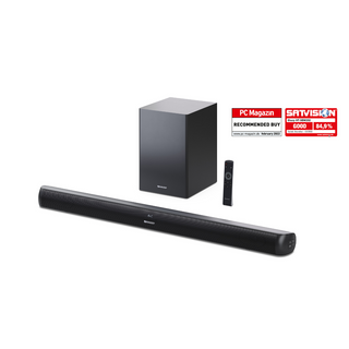 SHARP 2.1 Soundbar - 200W Slim Speaker With Wireless Subwoofer
