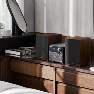 SHARP Micro Hi-Fi Sound System Stereo with DAB Radio, DAB+, FM, Bluetooth, CD-MP3 & USB Playback