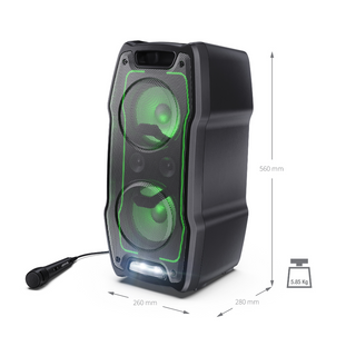 SHARP 180W XPARTY SING Party Speaker