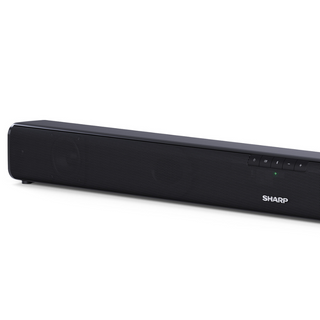 SHARP 2.0 Soundbar - 90W Slim Wireless Bluetooth Soundbar