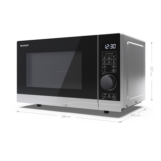 SHARP 20 Litre 700W Semi-Digital Combi Microwave Oven With 900W Grill