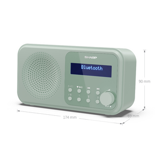 SHARP Tokyo Portable Digital Radio DAB/DAB+/FM
