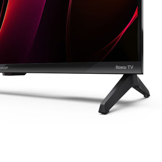 SHARP 24HD2225K 24 Inch HD Roku Smart TV with Freely