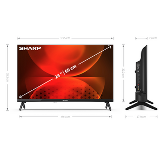 SHARP 24FH2KA 24 Inch HD Ready Android Smart TV