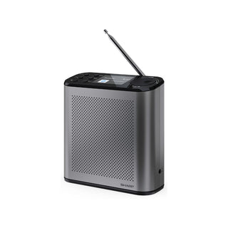 SHARP DR-P530(GY) Osaka Portable Digital Radio - Grey