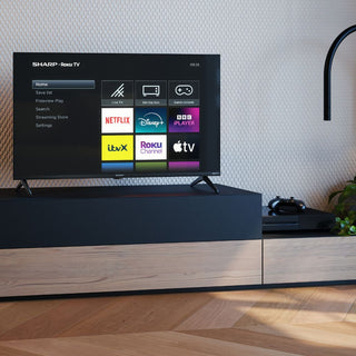 SHARP 40HD2225K 40 Inch Full HD Roku Smart TV with Freely