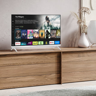 SHARP 32HE2245KW 32 Inch HD TiVo Smart TV Frameless - White