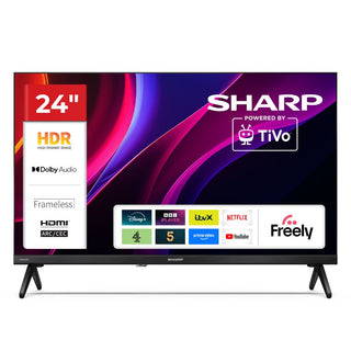 SHARP 24HE2245K 24 Inch HD TiVo Smart TV Frameless