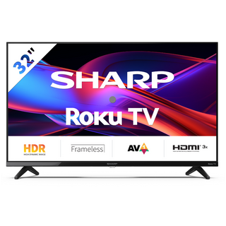 SHARP 32GD2225K 32 Inch Roku Smart TV