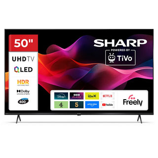 SHARP 50HM5245K 50 Inch 4K Ultra HD TiVo Smart QLED TV Frameless