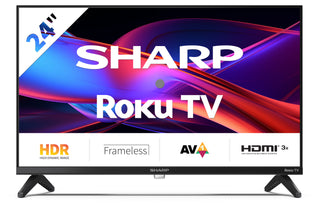 TEST SHARP HD TiVo Smart LED TV Frameless TEST