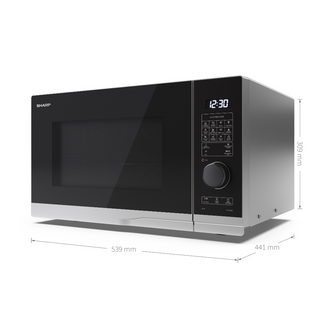SHARP 25 Litre 900W Semi-Digital Combi Microwave Oven With 1000W Grill