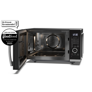 SHARP 25 Litre 900W Semi-Digital Flatbed Combi Microwave Oven with Convection and 1200W Grill
