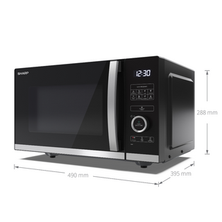 SHARP 25 Litre 900W Digital Flatbed Solo Microwave Oven