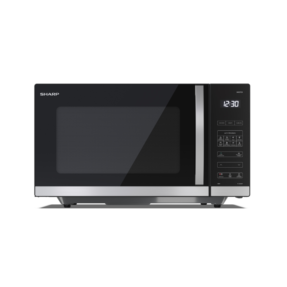 SHARP 30 Litre 900W Digital Flatbed Solo Microwave Oven with Inverter