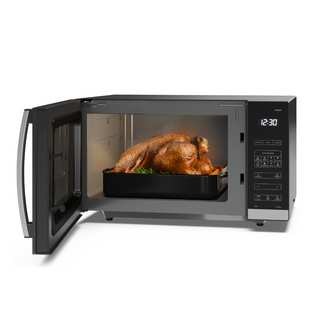 SHARP 30 Litre 900W Digital Flatbed Solo Microwave Oven with Inverter Technology