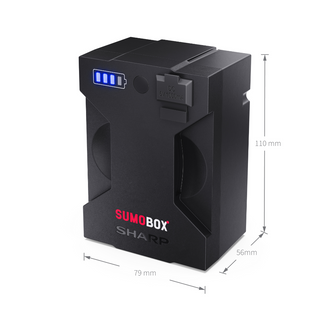 SHARP SumoBox Battery Pack & Charger For SumoBox High Performance Portable Speakers