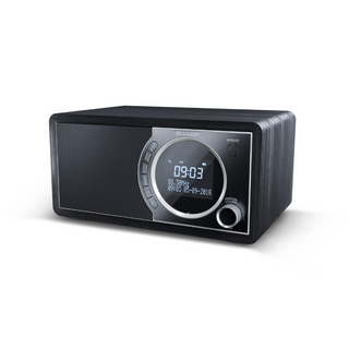 SHARP 6W DAB+ and FM Digital Radio with Bluetooth, LED Display and Alarm Clock