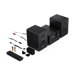 SHARP Tokyo 40W Hi-Fi Micro Sound System With FM Radio & CD Player - Black