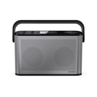 SHARP DR-P540(GY) Osaka Stereo Portable Digital Radio - Grey