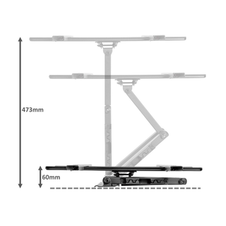 GO10ES Full Motion TV Bracket