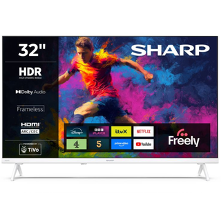 SHARP 32HE2245KW 32 Inch HD TiVo Smart TV Frameless - White