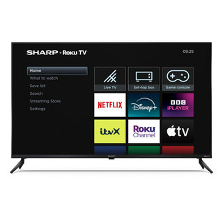 SHARP 43HJ4225K 43 Inch 4K Ultra HD Roku Smart TV with Freely