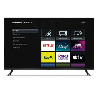 SHARP 50HJ4225K 50 Inch 4K Ultra HD Roku Smart TV with Freely
