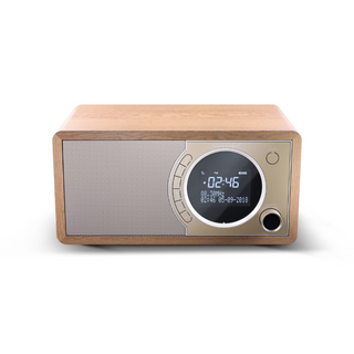 SHARP 6W DAB+ and FM Digital Radio with Bluetooth, LED Display and Alarm Clock