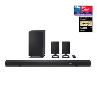 SHARP HT-SBW55121 5.1.2 Dolby Atmos® DTS:X® Soundbar with Wireless Subwoofer