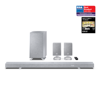 SHARP HT-SBW55121 5.1.2 Dolby Atmos® DTS:X® Soundbar with Wireless Subwoofer