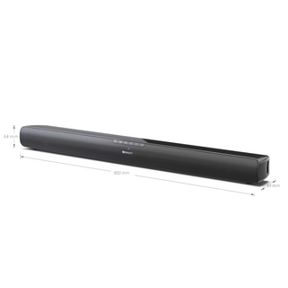 SHARP 2.0 Soundbar With Bluetooth 5.1 With Wireless Streaming & Remote Control