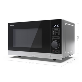 SHARP 20 Litre 700W Semi-Digital Solo Microwave Oven