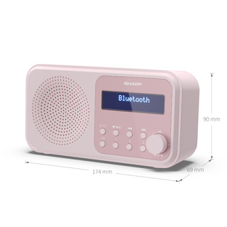 SHARP Tokyo Portable Digital Radio DAB/DAB+/FM