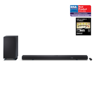 SHARP HT-SBW55121 5.1.2 Dolby Atmos® DTS:X® Soundbar with Wireless Subwoofer