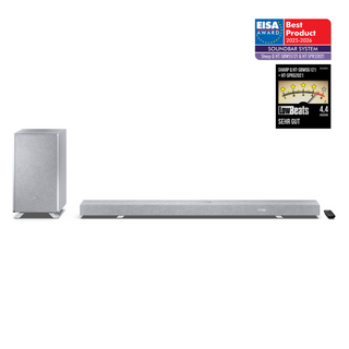 SHARP HT-SBW55121 5.1.2 Dolby Atmos® DTS:X® Soundbar with Wireless Subwoofer