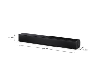 SHARP HT-SB121 Compact 2.0 Bluetooth Soundbar