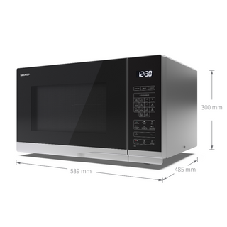 SHARP 32 Litre 1000W Digital Combi Microwave Oven With Convection and 1300W Grill