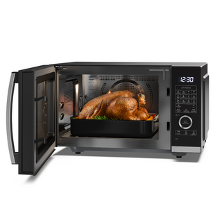 SHARP 25 Litre 900W Semi-Digital Flatbed Combi Microwave Oven with Convection and 1200W Grill