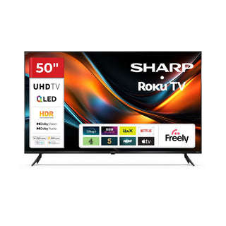 SHARP 50HJ6225KB 50 Inch 4K UHD Quantum Dot Smart Roku TV
